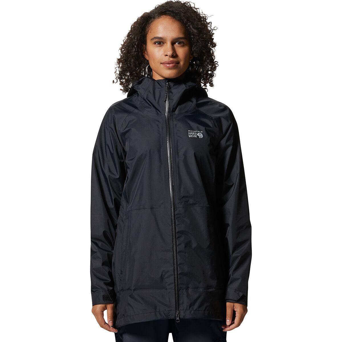 Image of Mountain Hardwear Threshold Parka - Women's Black, S