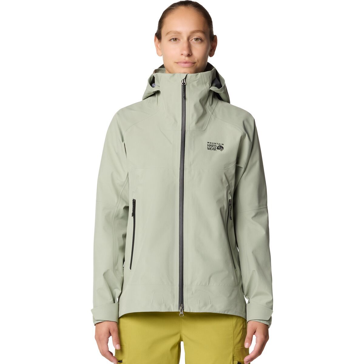Image of Mountain Hardwear TrailVerse GORE-TEX Jacket - Women's White Sage, L