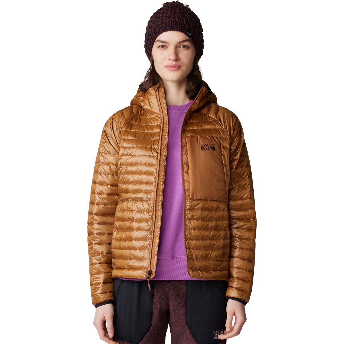 Phenix Liquid Warm Down Hoodie II L ブラウン Phenix Liquid Warm