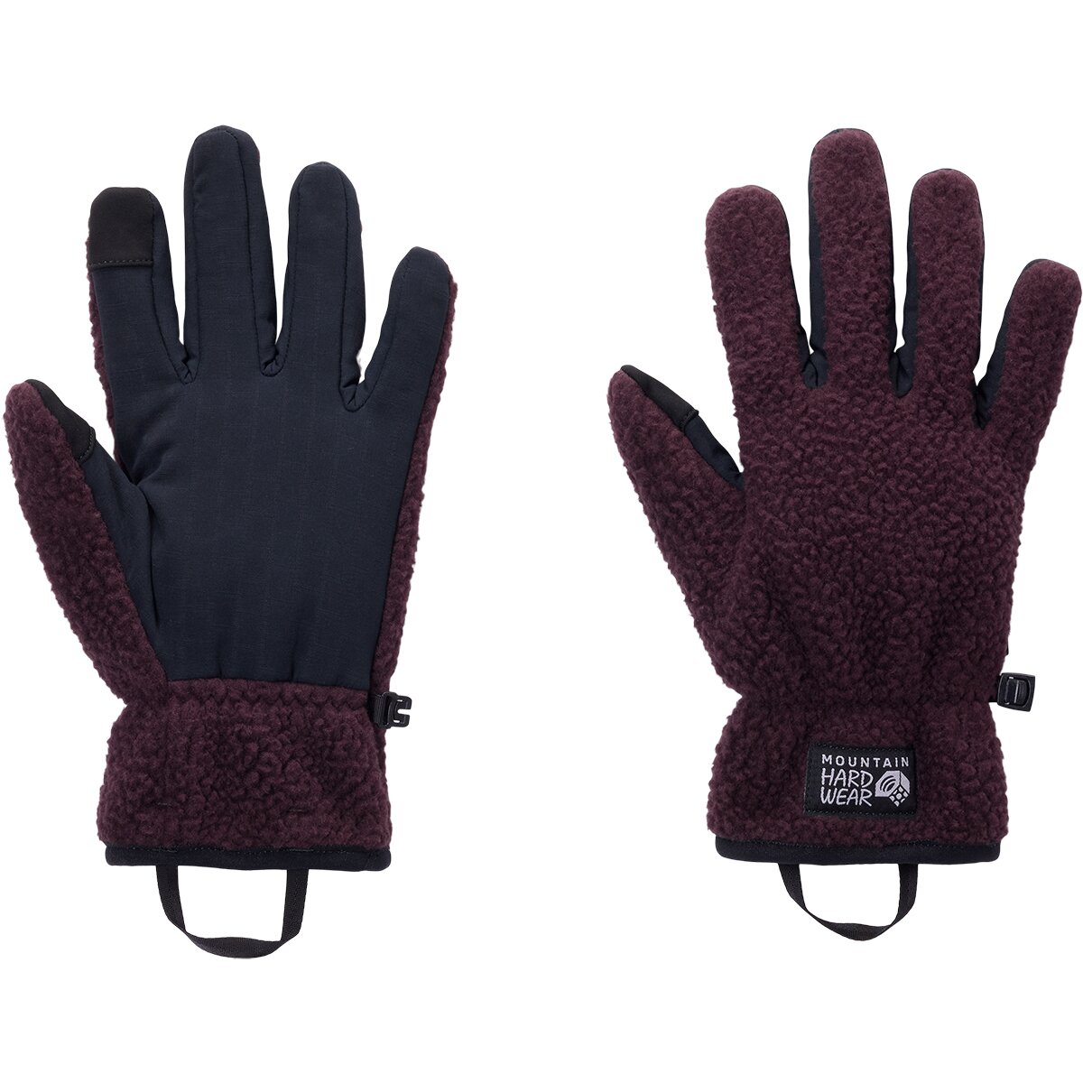 Image of Mountain Hardwear HiCamp Sherpa Glove Deep Mulberry, L