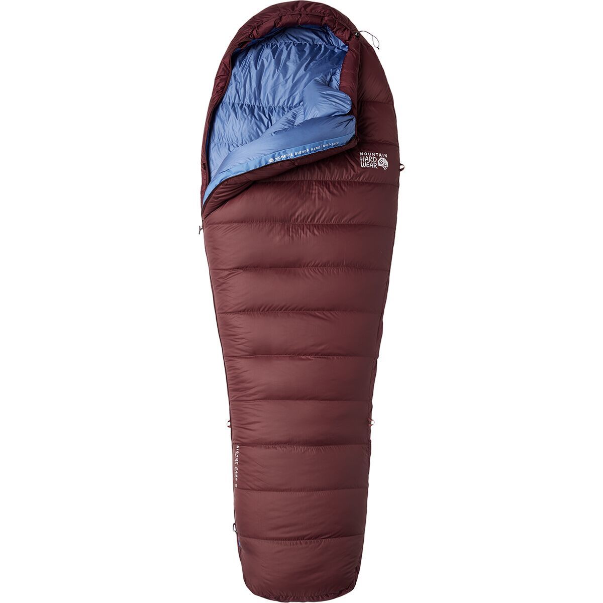 Image of Mountain Hardwear Bishop Pass Sleeping Bag: 0F Down - Women's Washed Raisin, Reg/Right Zip