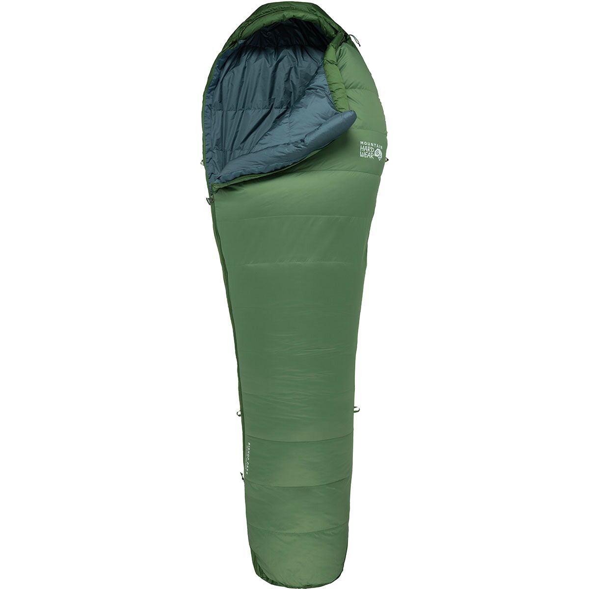Image of Mountain Hardwear Bishop Pass Sleeping Bag: 30F Down Fernwood, Reg/Right Zip