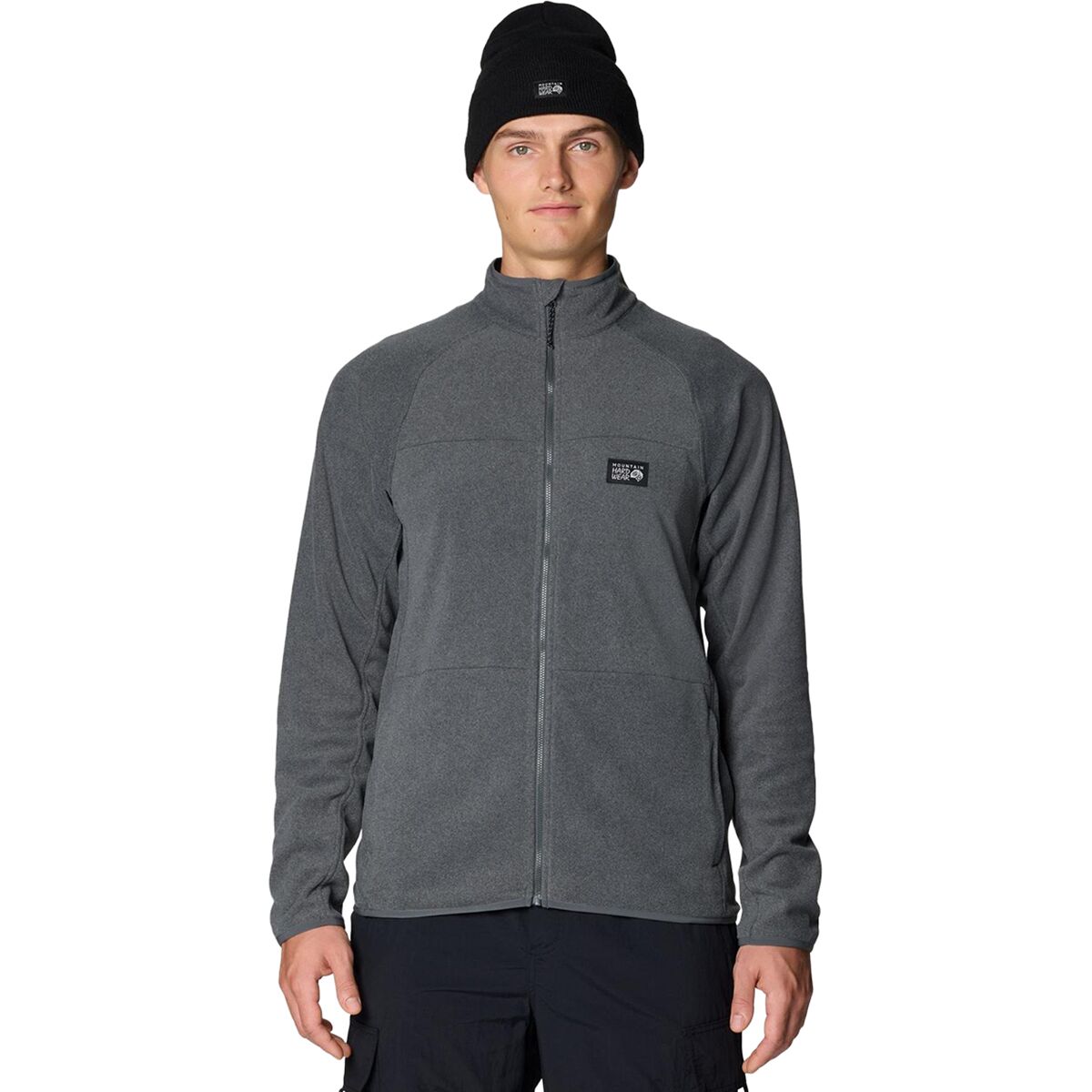 Image of Mountain Hardwear Oakoram Fleece Full-Zip Jacket - Men's Volcanic Heather, XXL