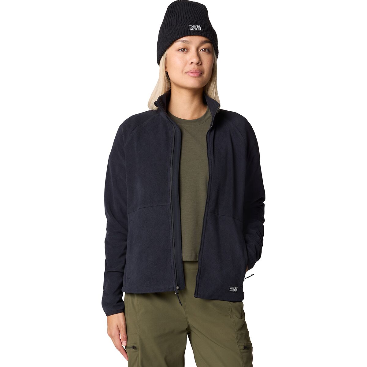 【美USED】mountain hard wear fleece coat Mountain Hardwear Women's HiCamp Fleece Long Full Zip