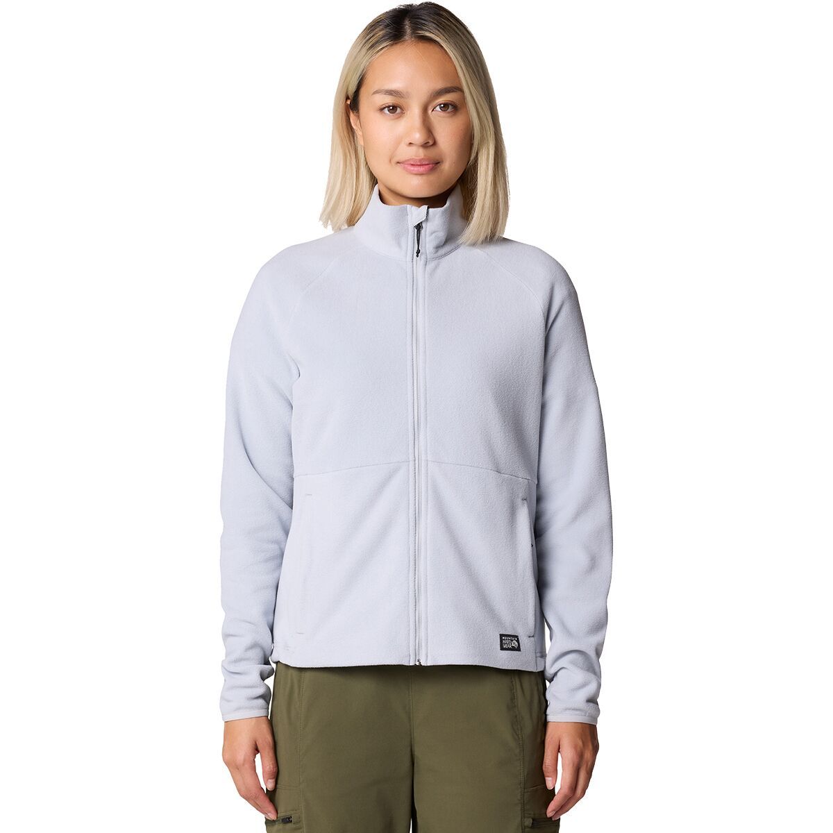 Image of Mountain Hardwear Oakoram Fleece Full-Zip Jacket - Women's Glacial, S