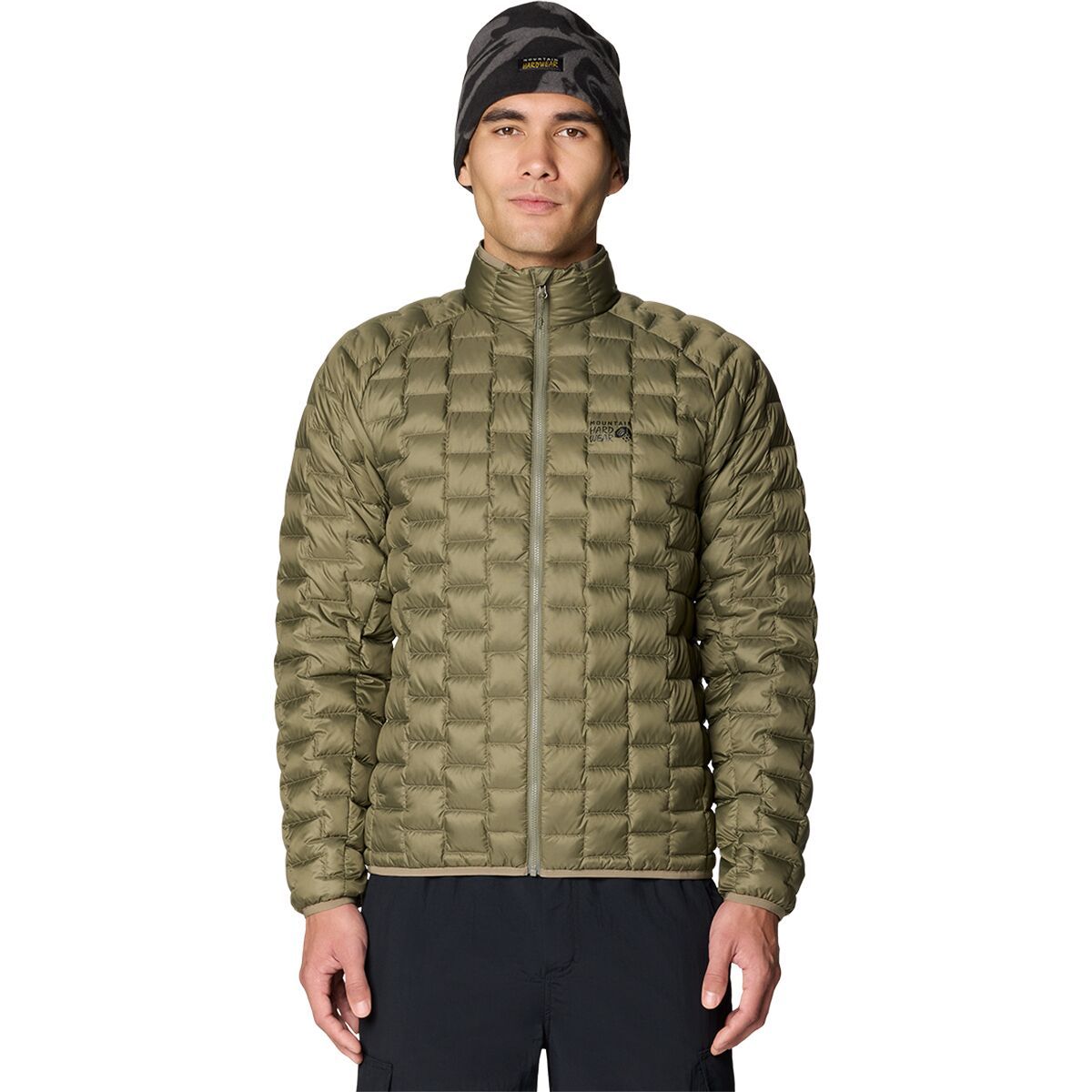 Image of Mountain Hardwear Temescalborz Down Jacket - Men's Stone Green, XL