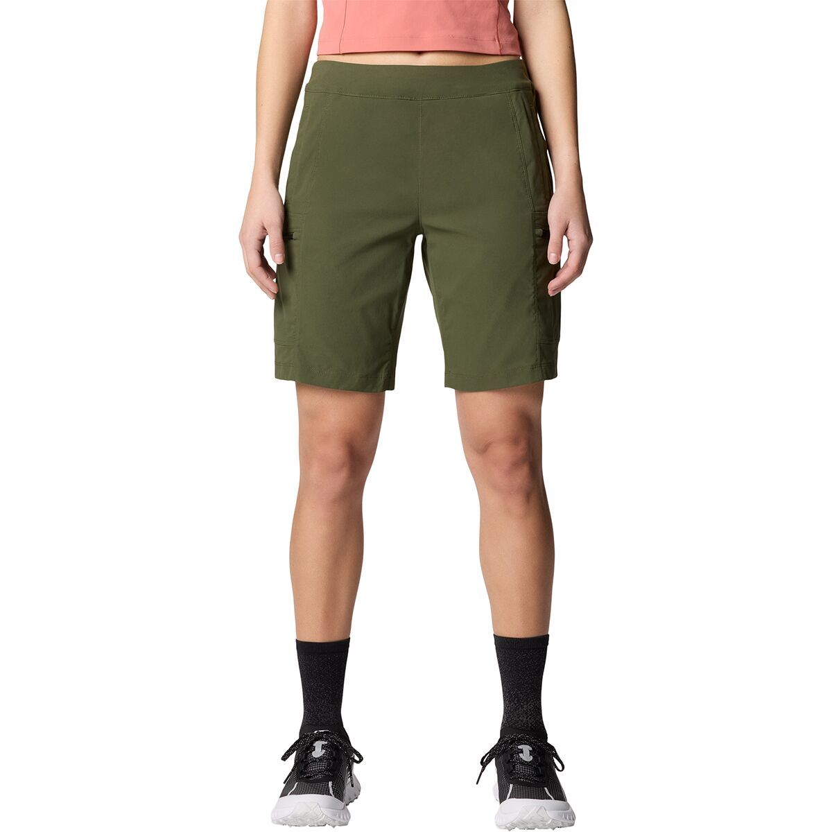 Mountain Hardwear Dynama High Rise Bermuda Short - Women's Dark Pine, S/Reg