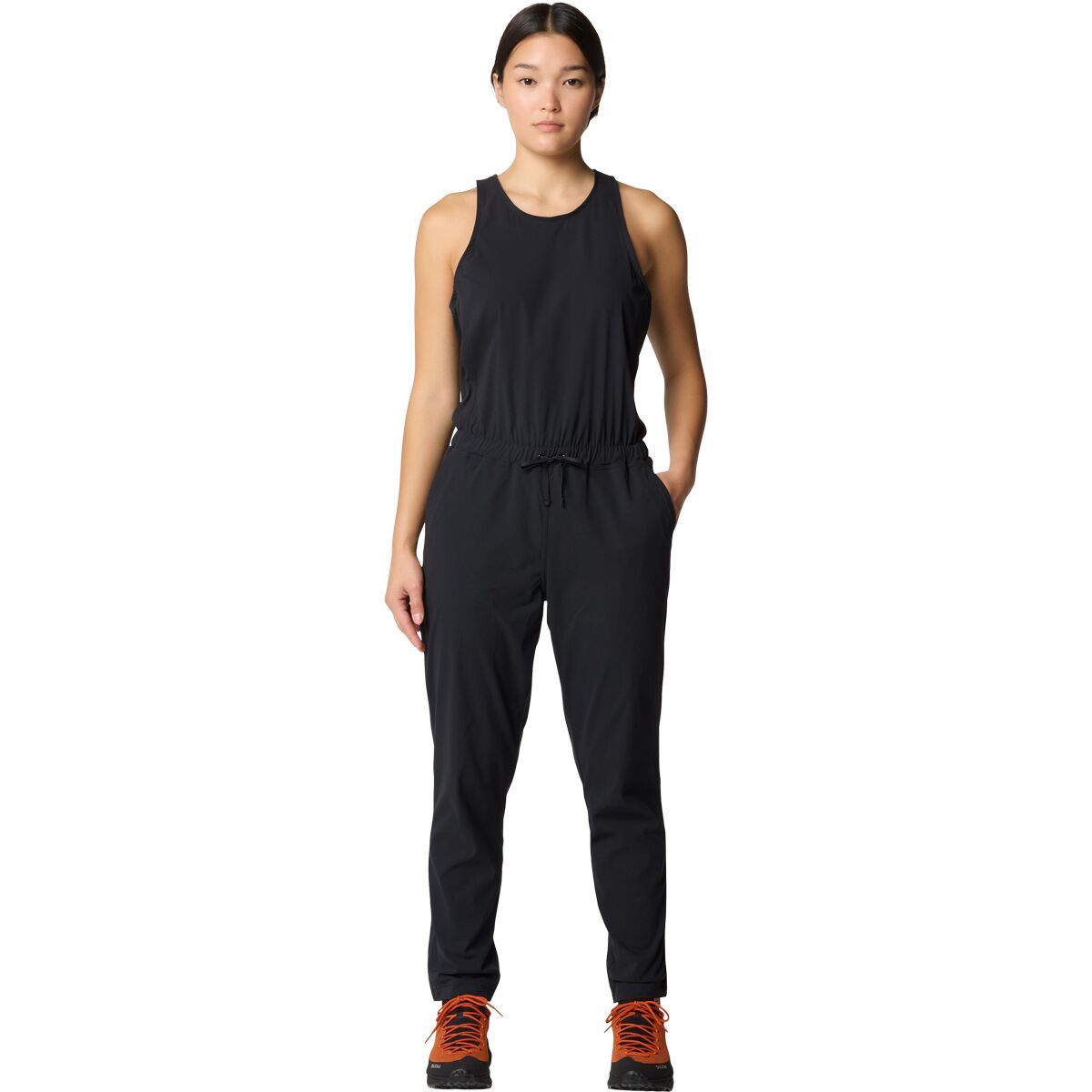 Image of Mountain Hardwear Dynama Romper - Women's Black, XS/Reg