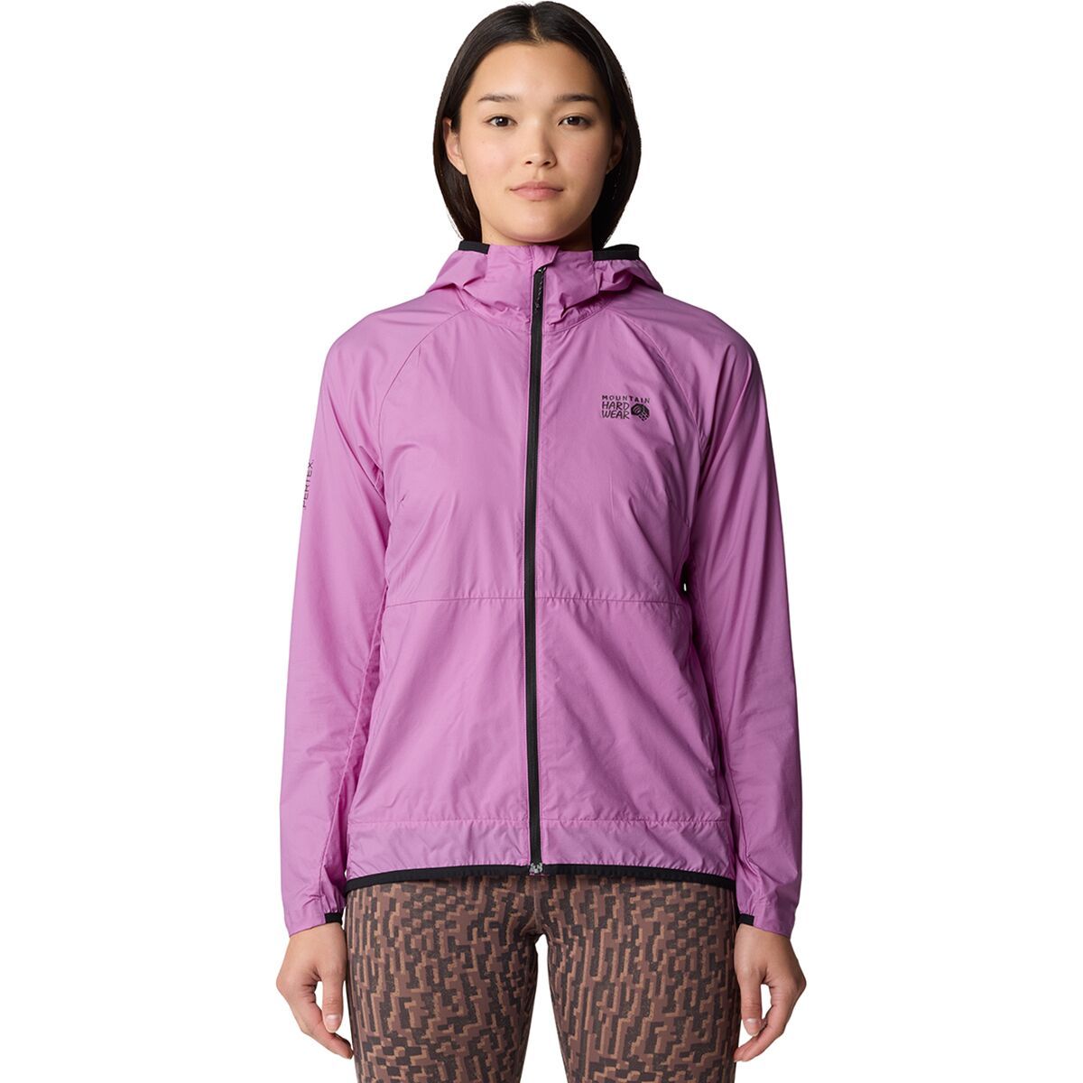 Image of Mountain Hardwear Kor AirShell Wind Hooded Jacket - Women's Lilac Glow, L