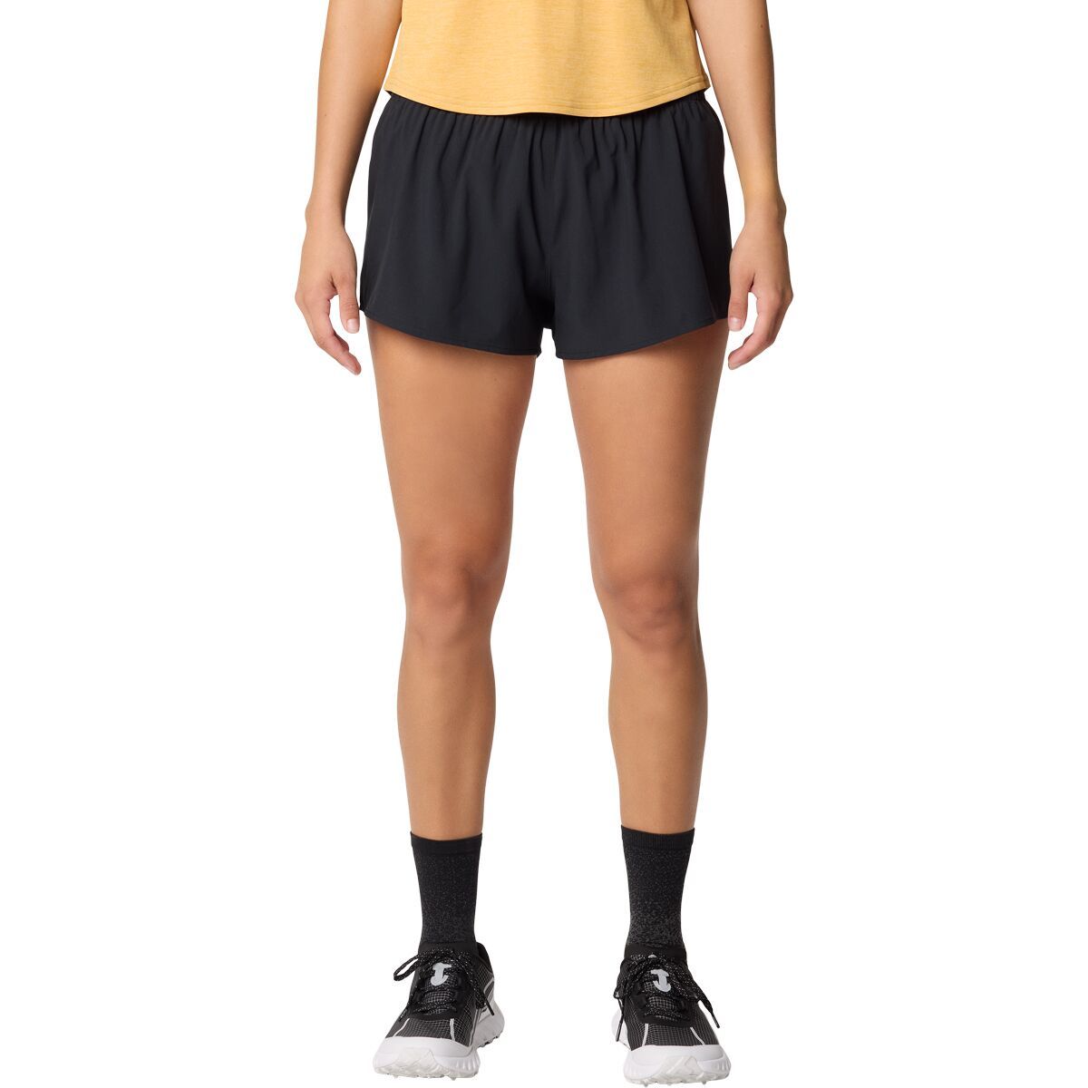 Image of Mountain Hardwear Shade Lite 4in Short - Women's Black, L/Reg