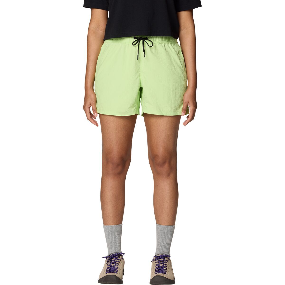 Image of Mountain Hardwear Stryder 3in Swim Short - Women's Frozen In Lime, L