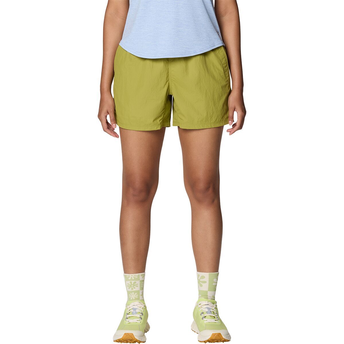 Image of Mountain Hardwear Stryder 5in Short - Women's Bright Fatigue, M