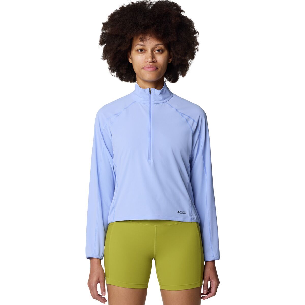 Image of Mountain Hardwear Sunshield 1/2-Zip Top - Women's Light Illusion, S