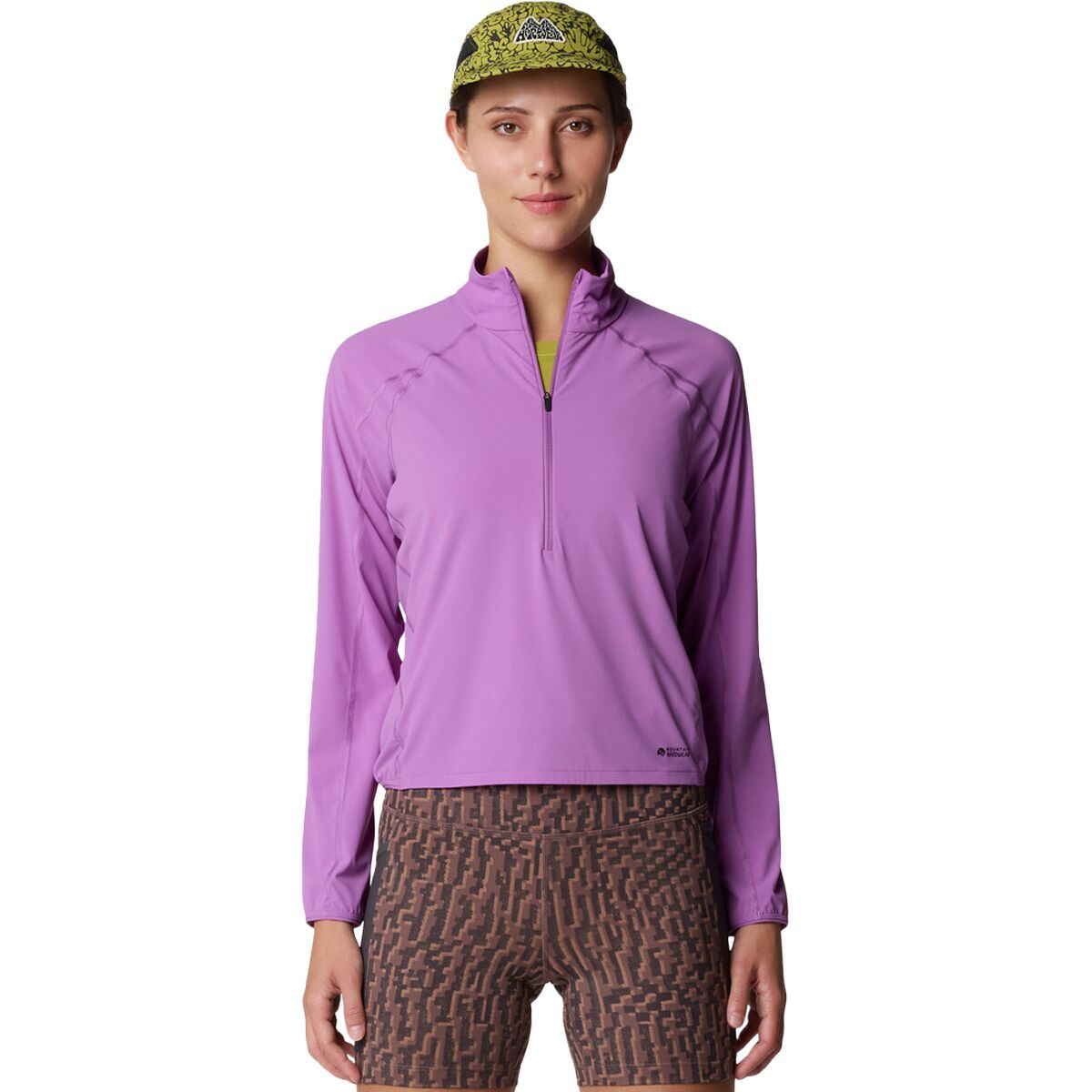 Image of Mountain Hardwear Sunshield 1/2-Zip Top - Women's Lilac Glow, L