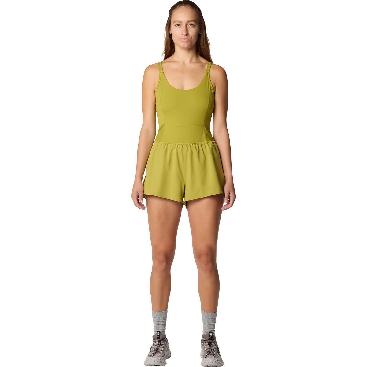 Image of Mountain Hardwear Yuba Trail One-Piece - Women's Moon Moss, S/Reg