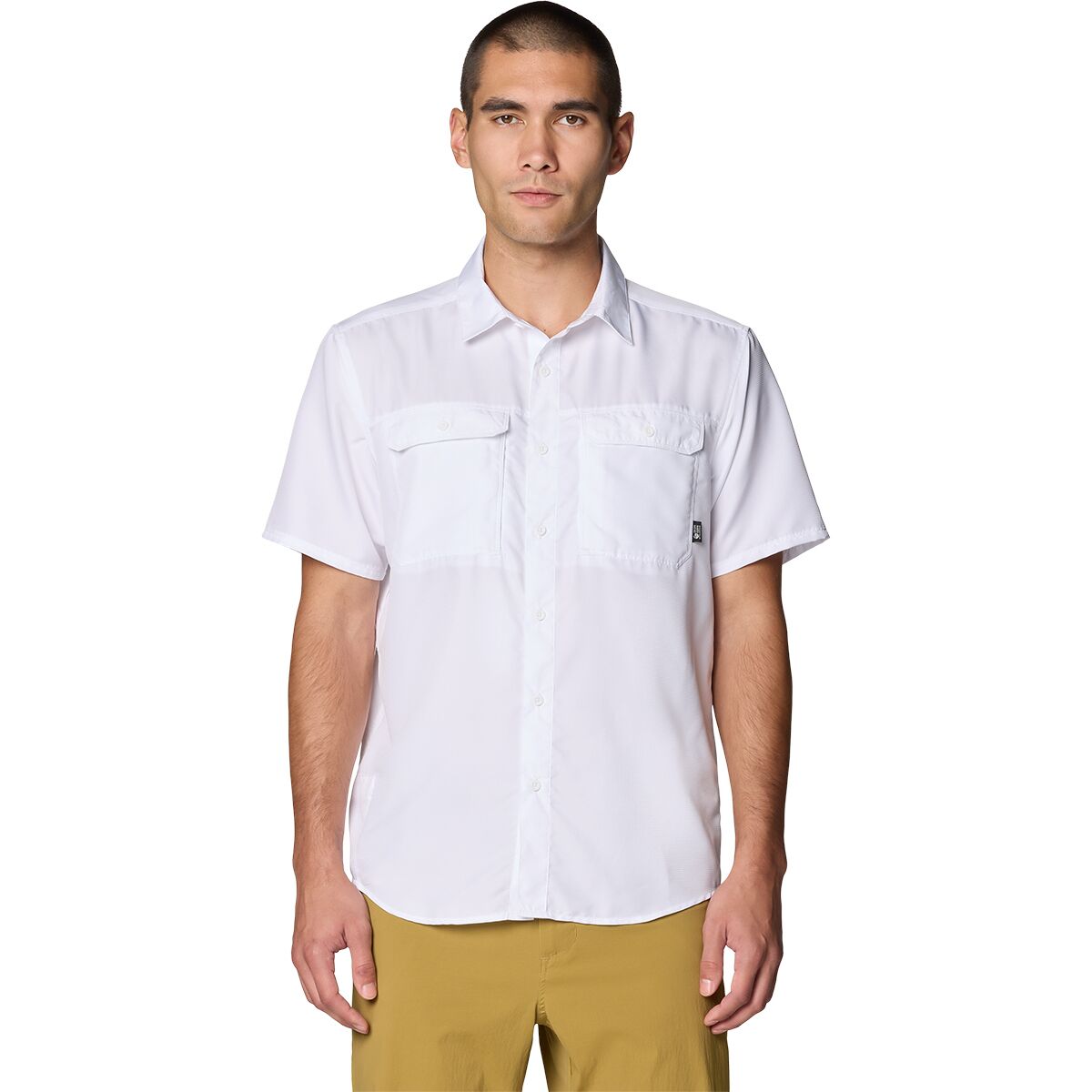 Image of Mountain Hardwear Canyon Short-Sleeve Shirt - Men's White, S