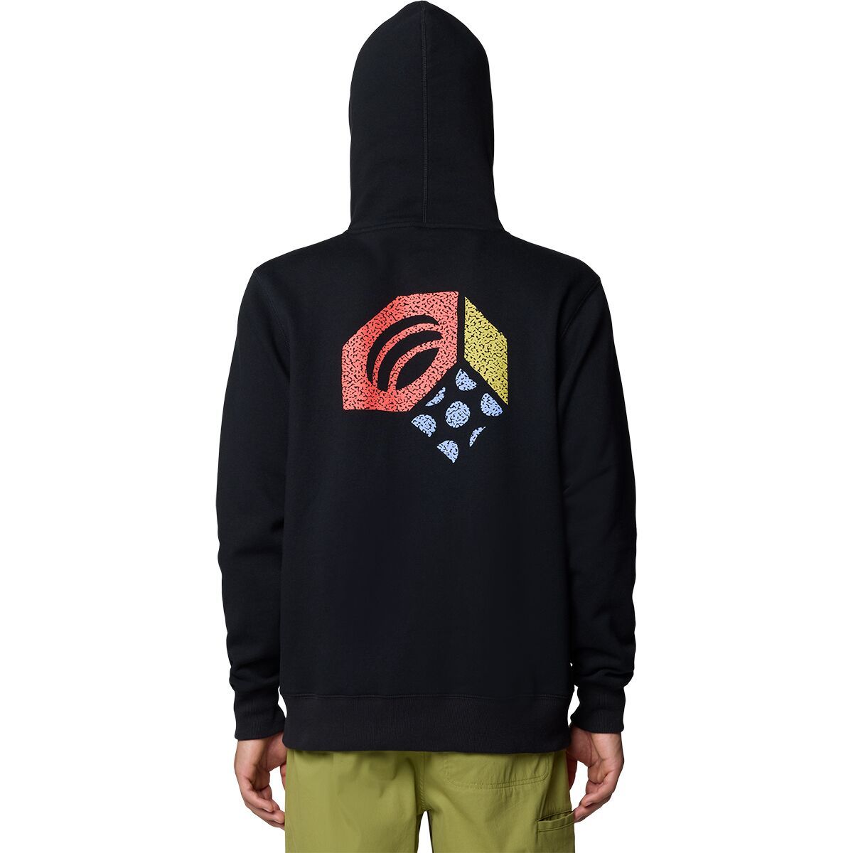 Mountain Hardwear Hardwear Tri-Color Logo Hoodie - Men's Black, S
