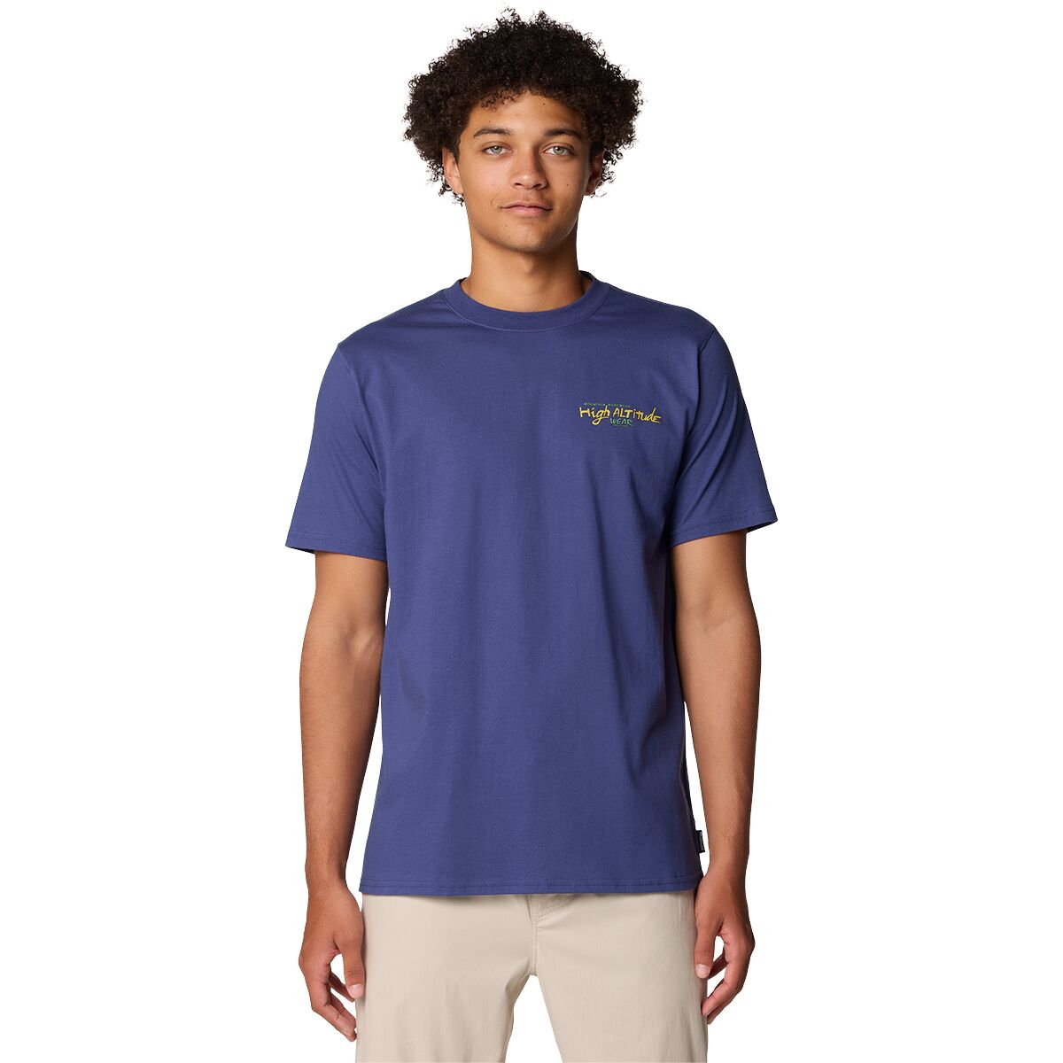 Image of Mountain Hardwear High Alt Short-Sleeve T-Shirt - Men's Lapis Dusk, M