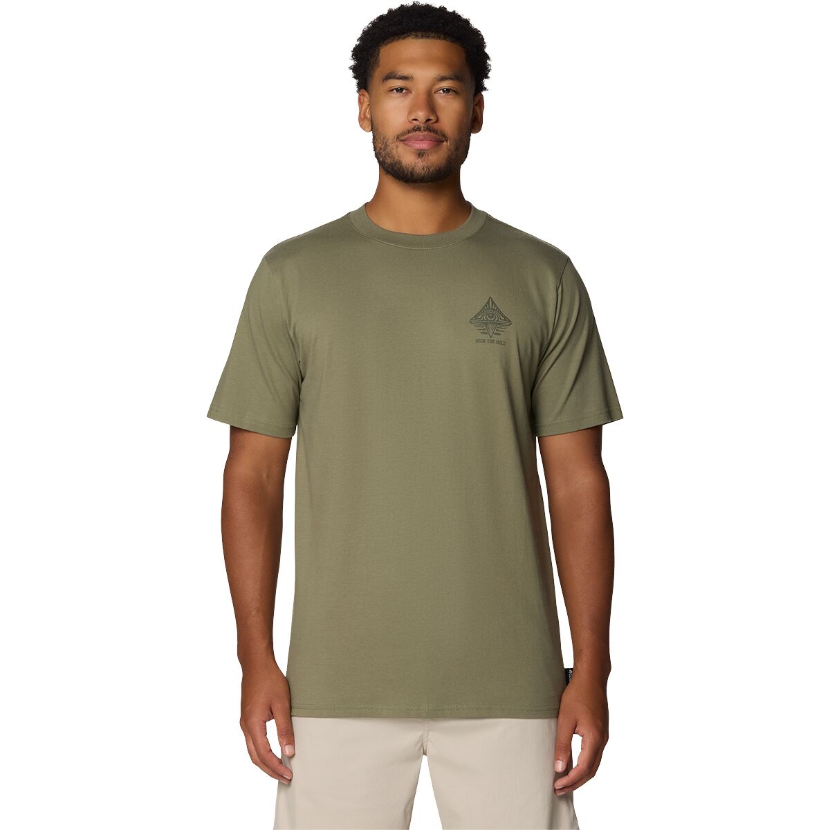 Image of Mountain Hardwear Journey Short-Sleeve T-Shirt - Men's Mission Olive, XL