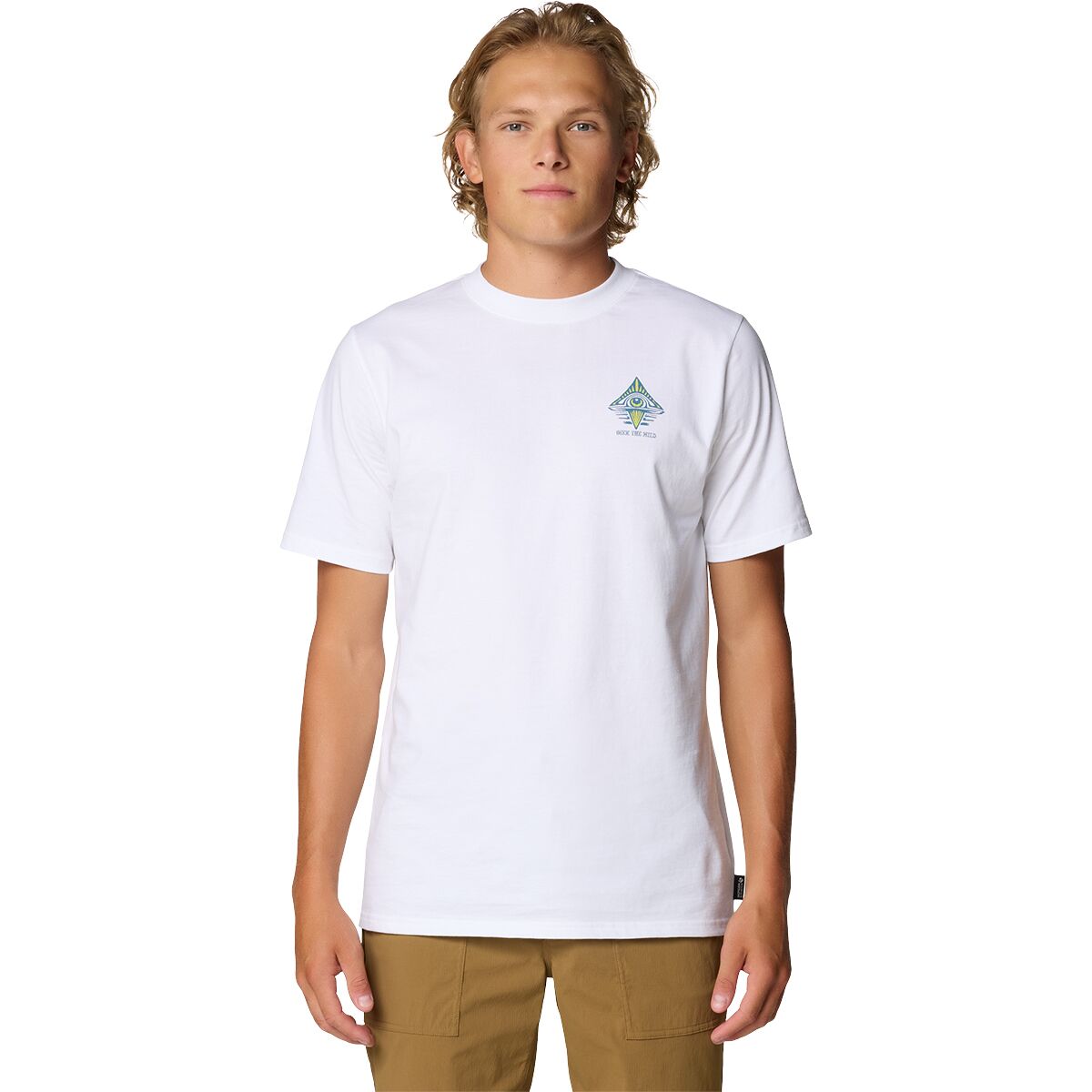 Image of Mountain Hardwear Journey Short-Sleeve T-Shirt - Men's White, XXL