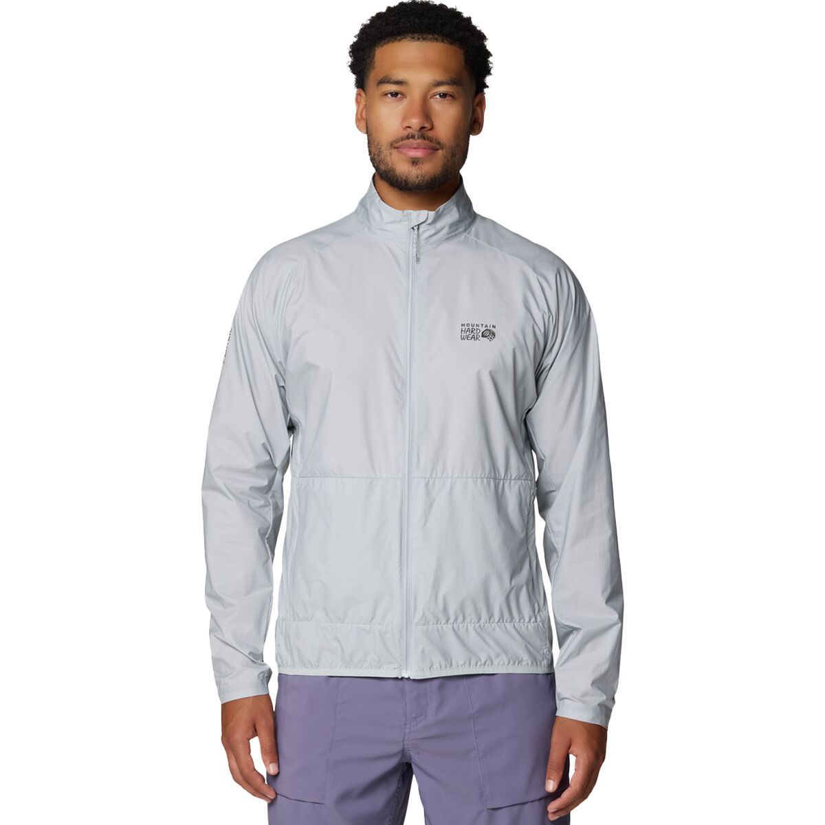 Image of Mountain Hardwear Kor AirShell Full-Zip Jacket - Men's Glacial, L