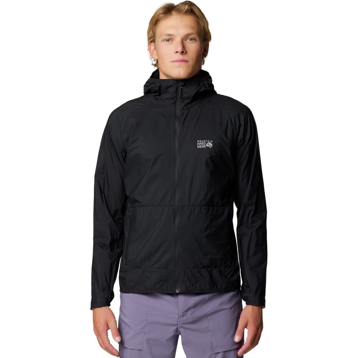Image of Mountain Hardwear Kor AirShell Hoodie - Men's Black, XL