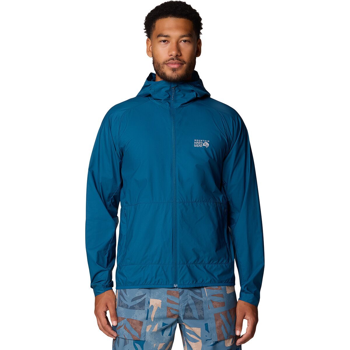 Image of Mountain Hardwear Kor AirShell Hoodie - Men's Dark Caspian, XL