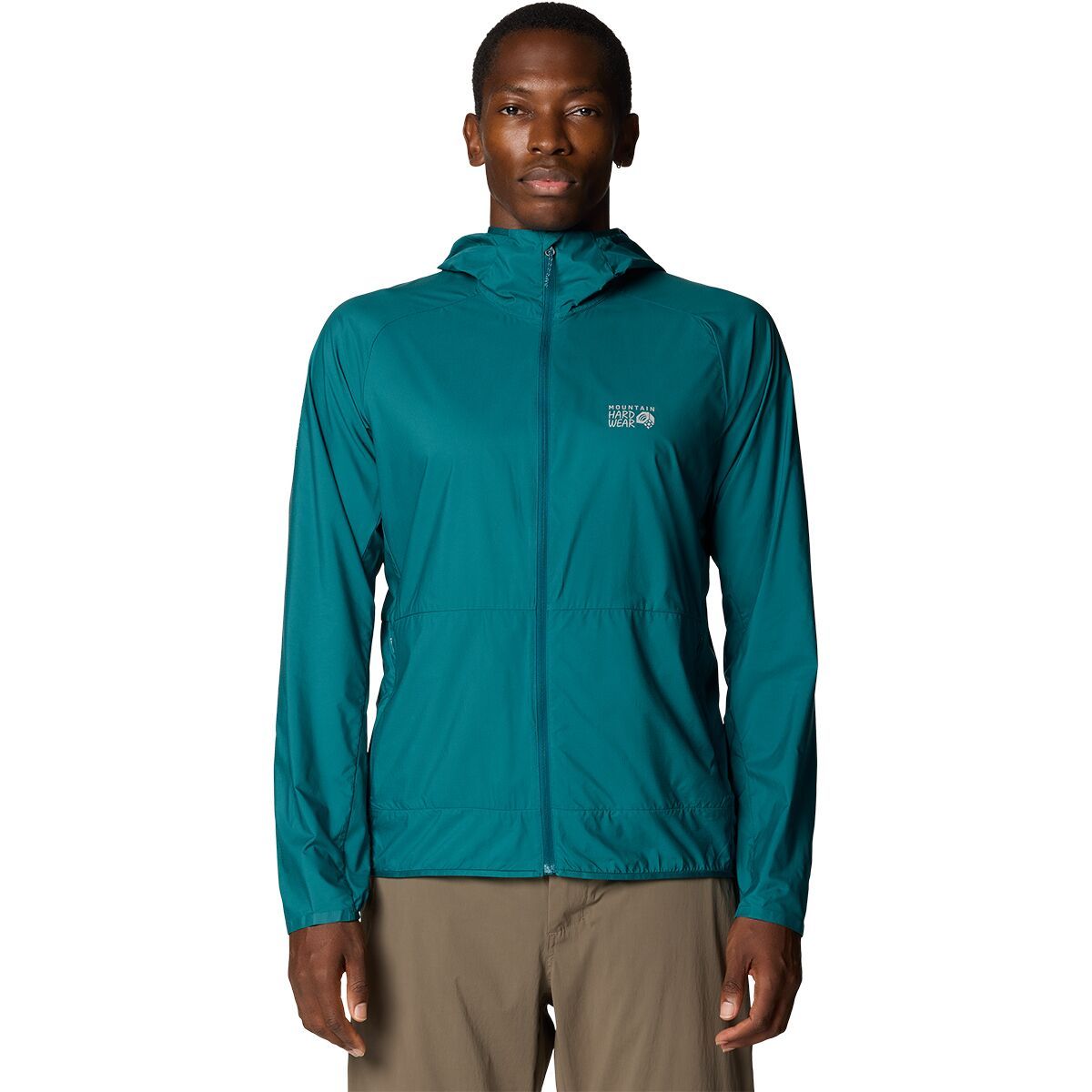 Image of Mountain Hardwear Kor AirShell Hoodie - Men's Jack Pine, L