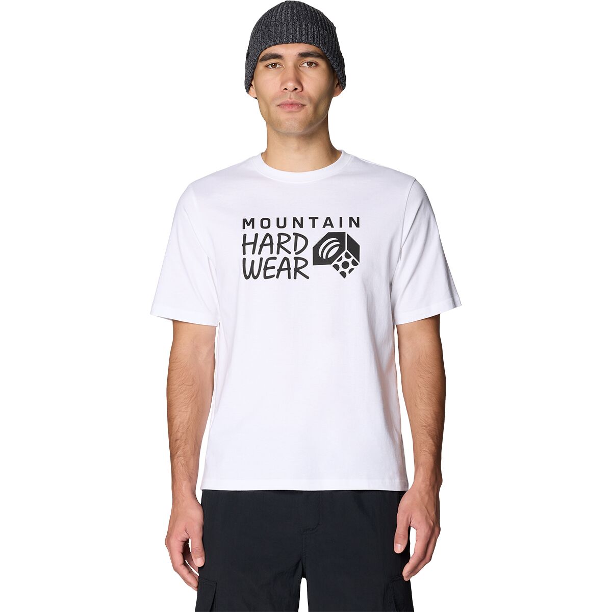 Image of Mountain Hardwear MHW Logo Short-Sleeve T-Shirt - Men's White, L