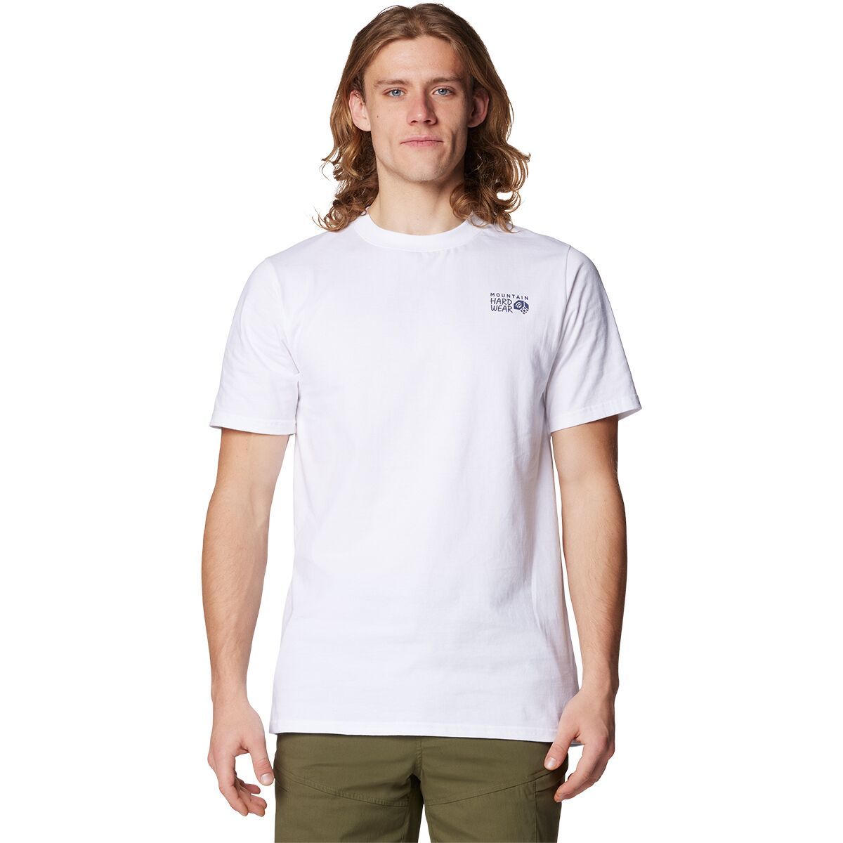 Image of Mountain Hardwear Mountain Sunset Short-Sleeve T-Shirt - Men's White, XXL