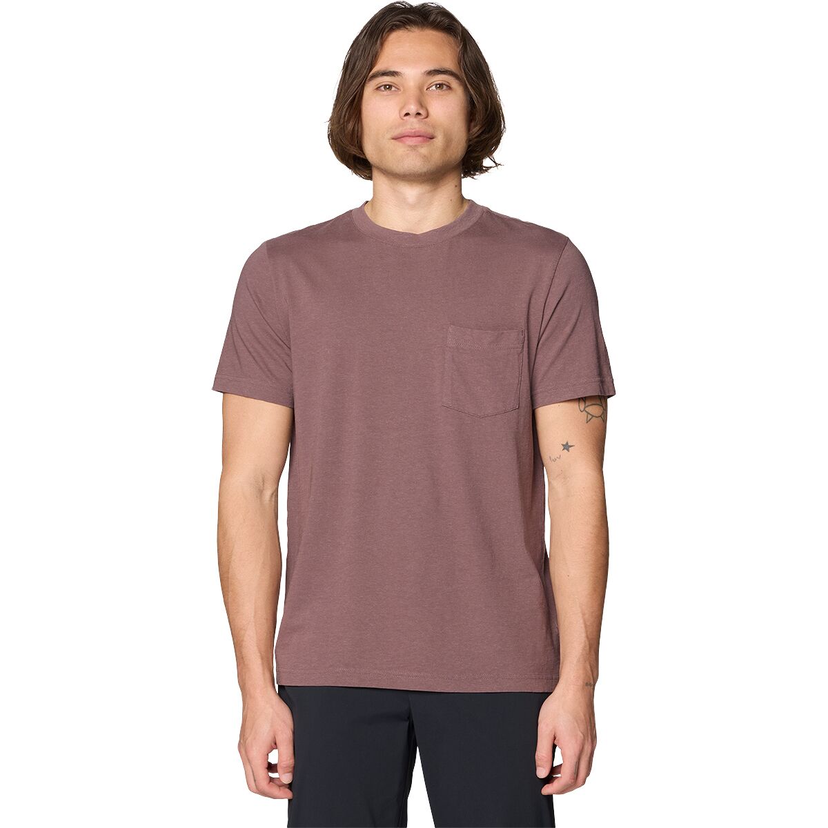 Image of Mountain Hardwear On Edge Short-Sleeve T-Shirt - Men's Warm Ash, XXL