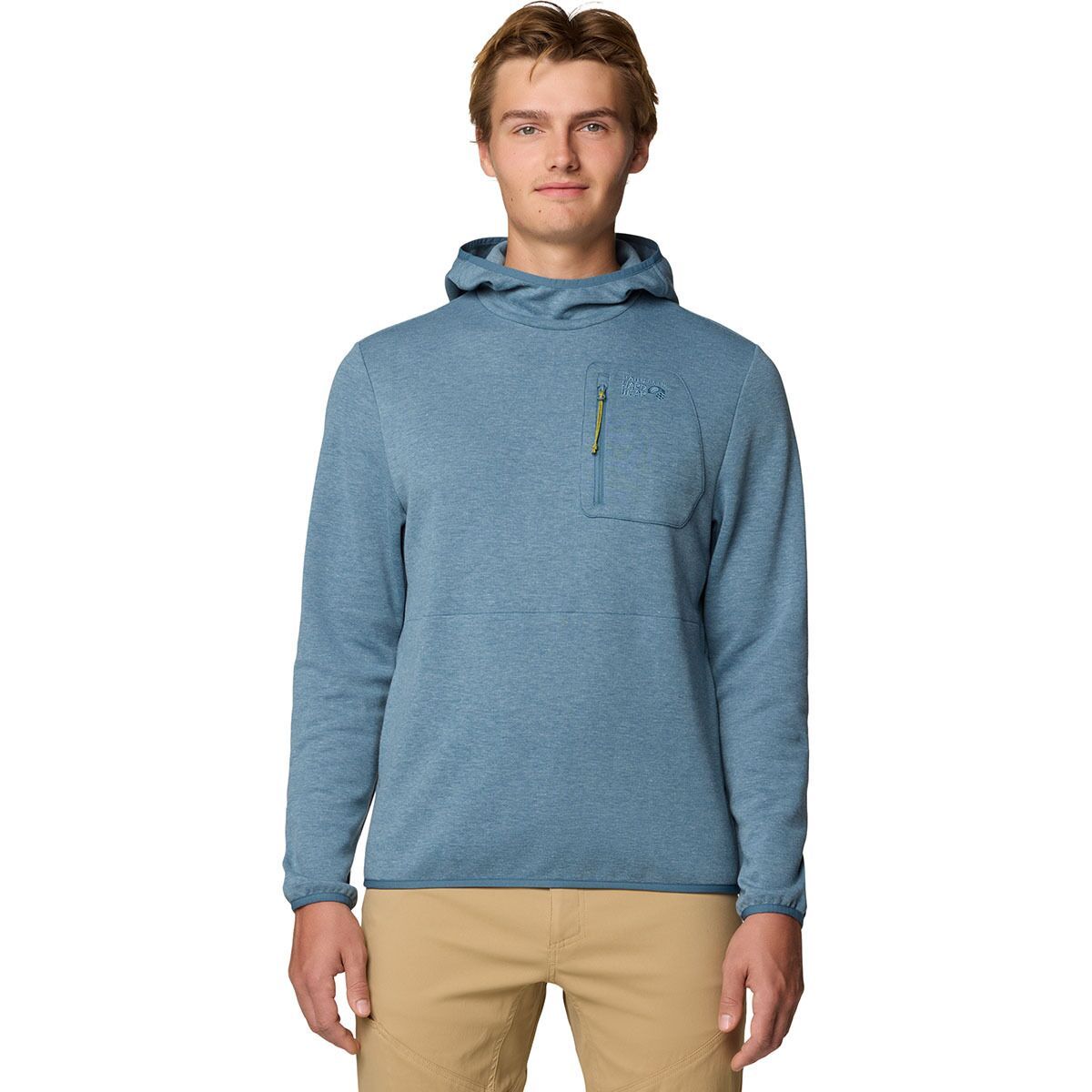 Image of Mountain Hardwear Route Out Hoodie - Men's Adriatic Blue, L