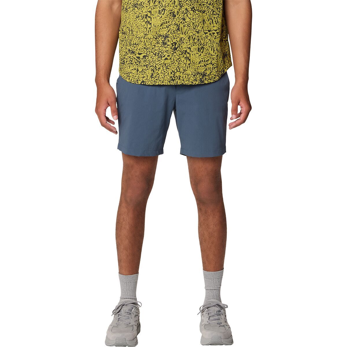 Image of Mountain Hardwear Dynama Short - Men's Moon Blue, L