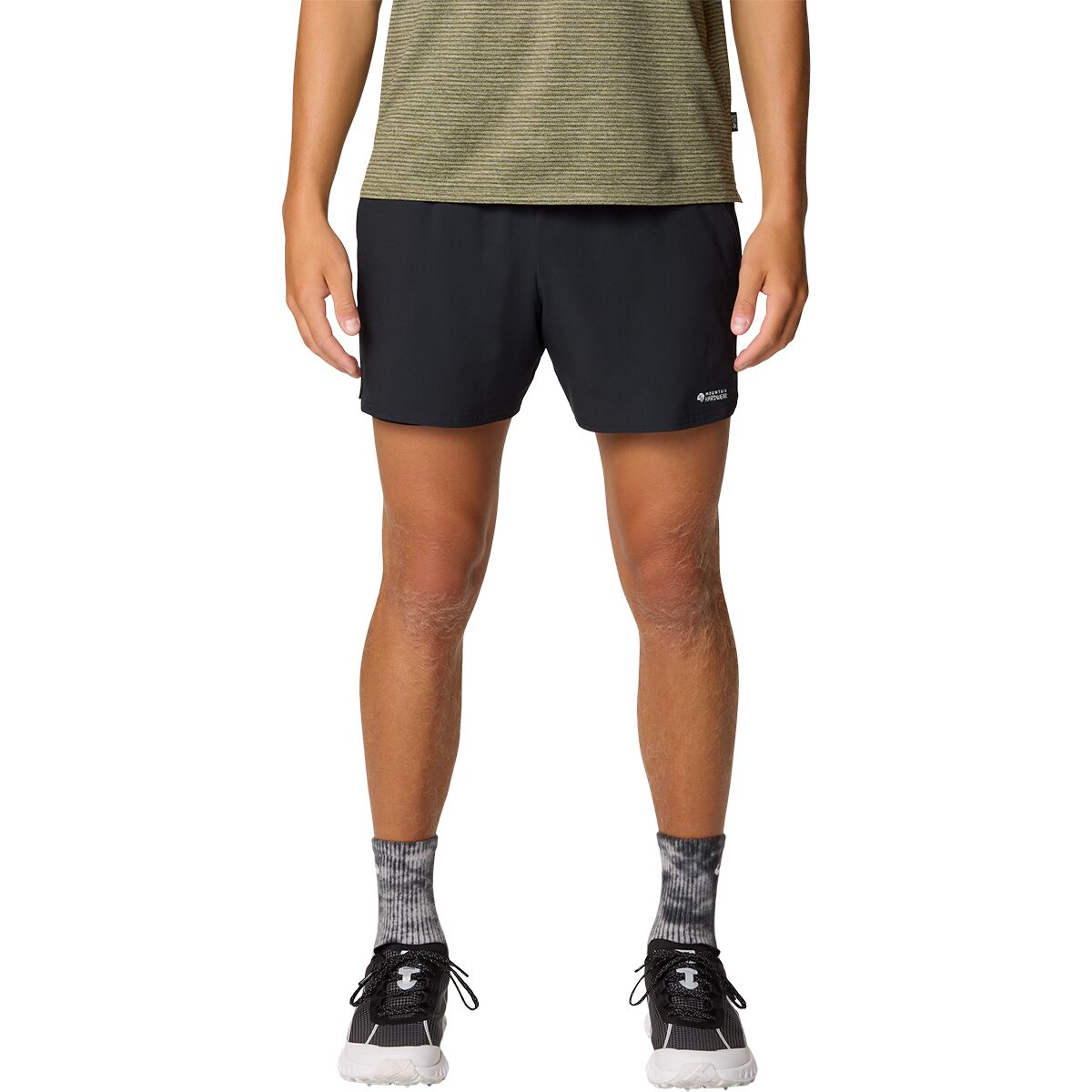 Image of Mountain Hardwear Shade Lite 5in Short - Men's Black, XXL