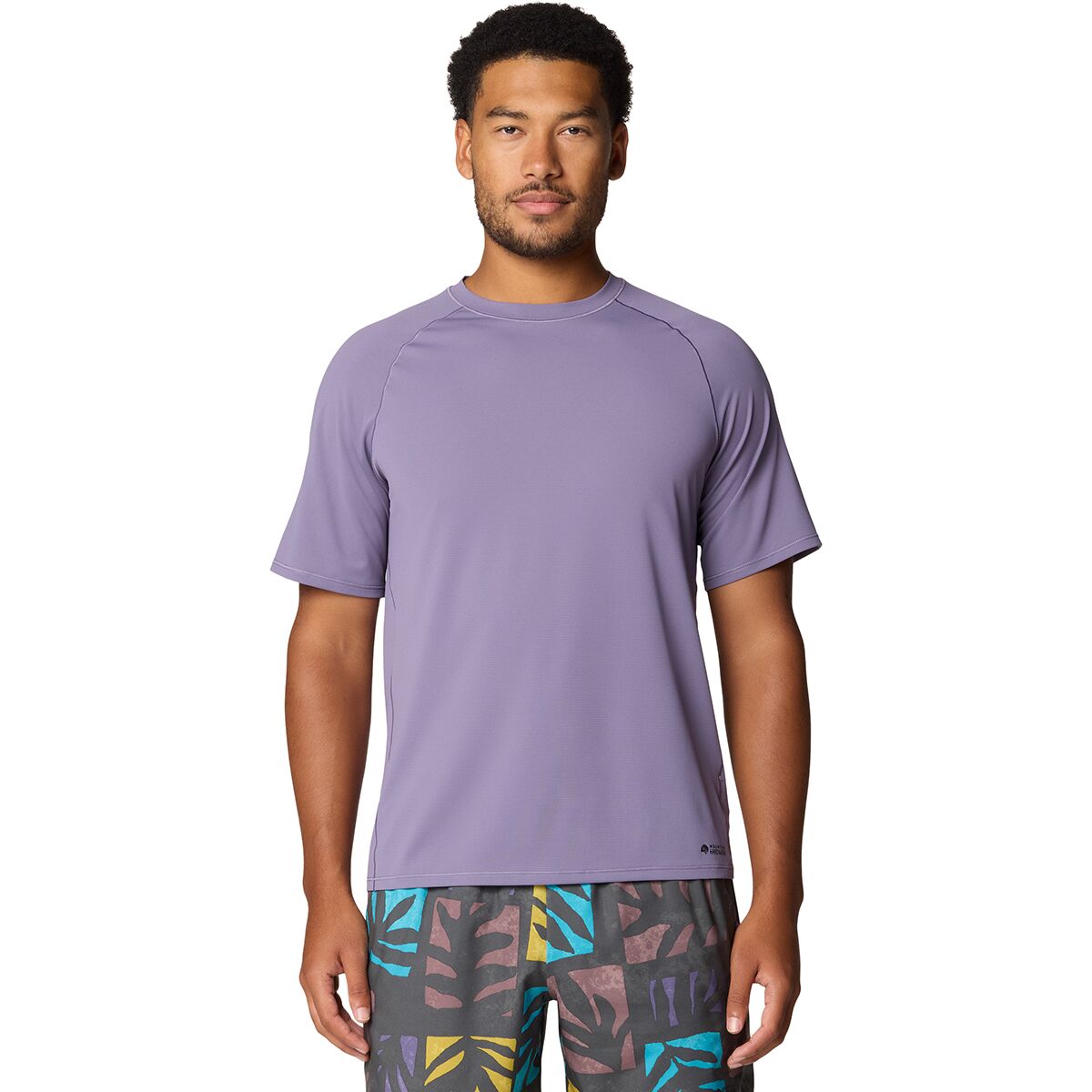 Image of Mountain Hardwear SplitSecond Short-Sleeve Shirt - Men's Dusted Sky, S
