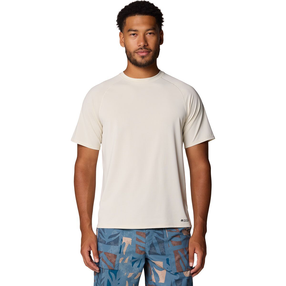 Image of Mountain Hardwear SplitSecond Short-Sleeve Shirt - Men's Stone, S