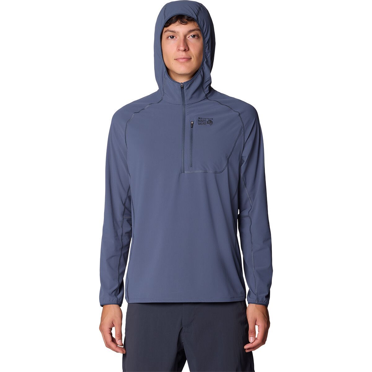 Image of Mountain Hardwear Sunshield Hoodie - Men's Moon Blue, XXL