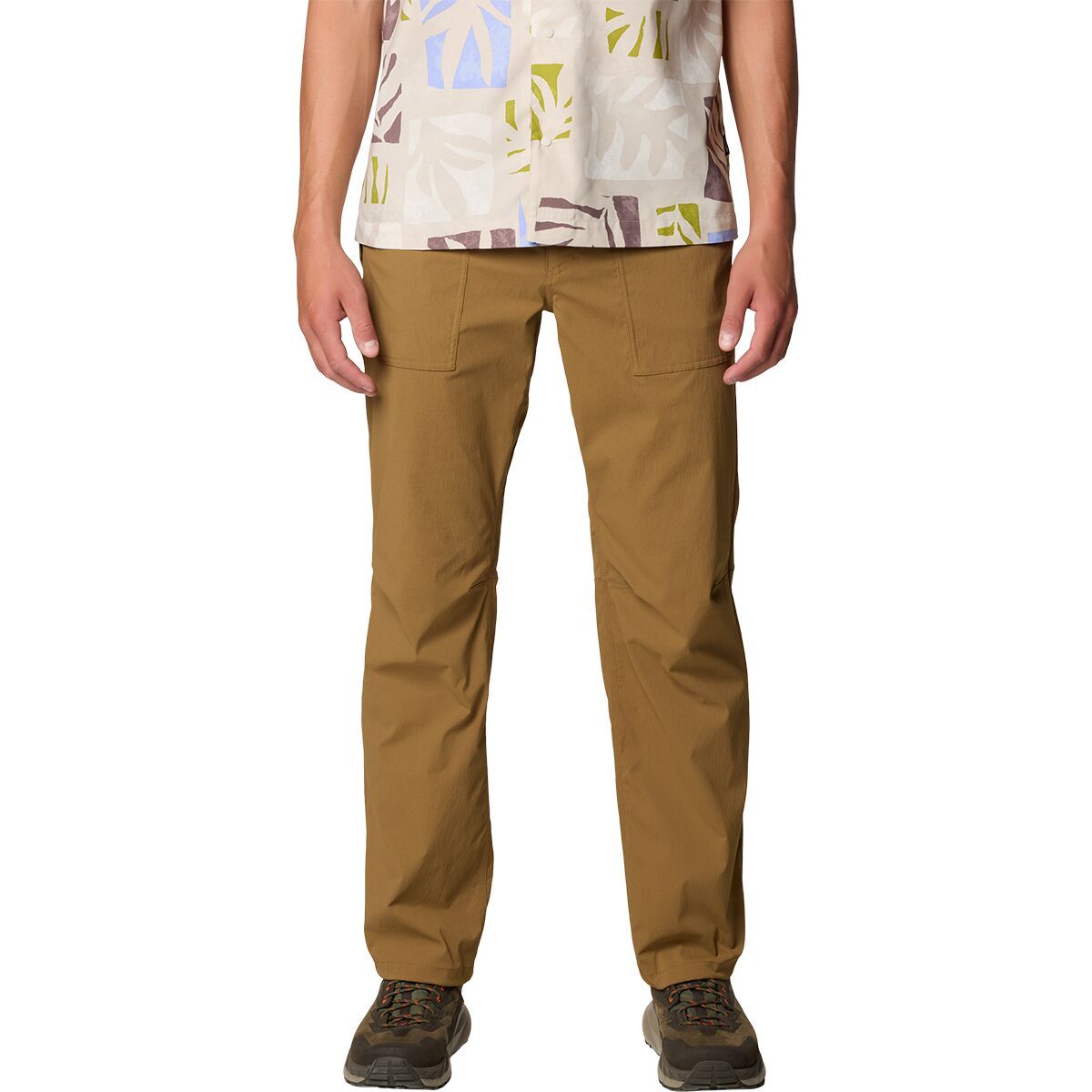 Image of Mountain Hardwear Traxion Trail Pant - Men's Corozo Nut, 38x32