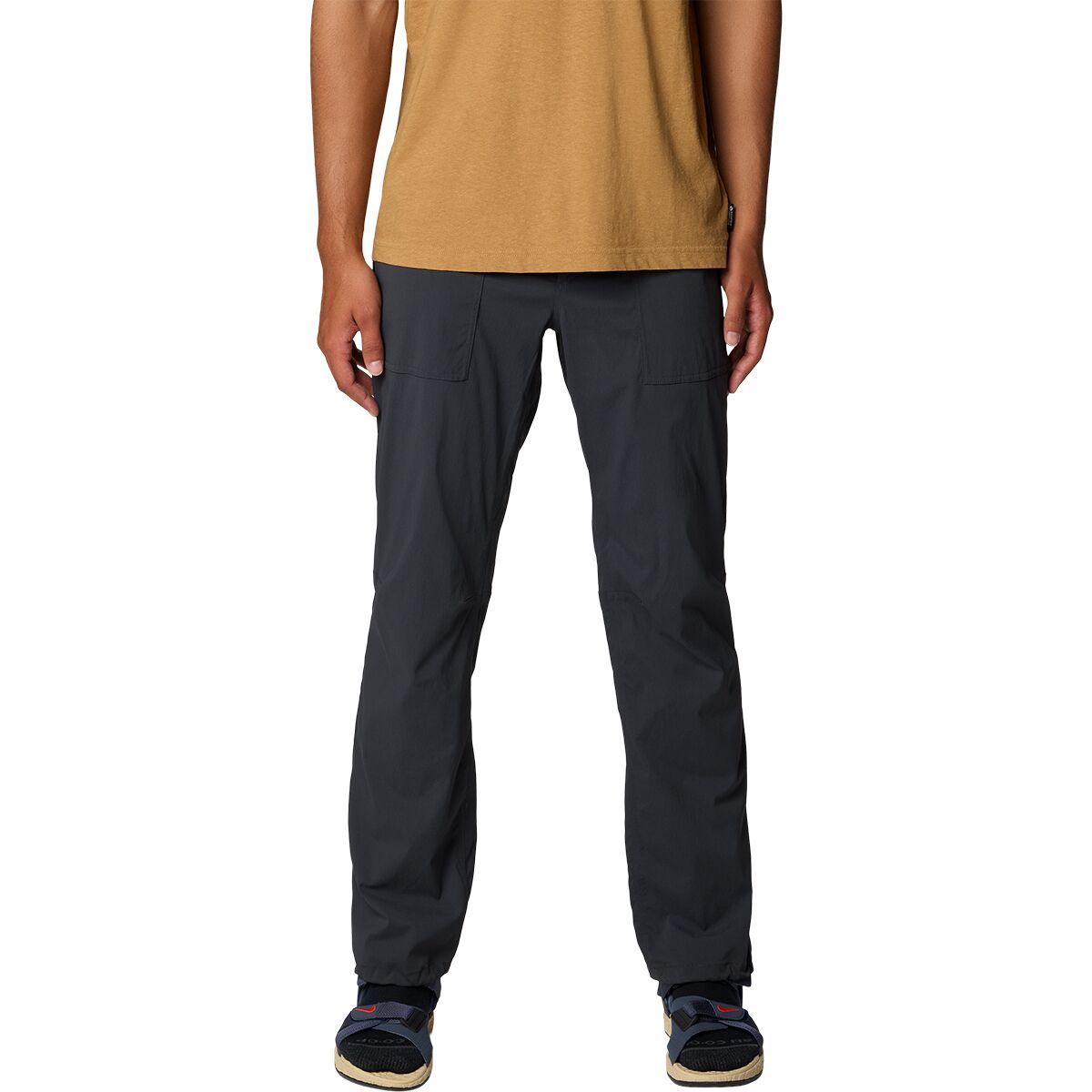 Image of Mountain Hardwear Traxion Trail Pant - Men's Dark Storm, 32x32