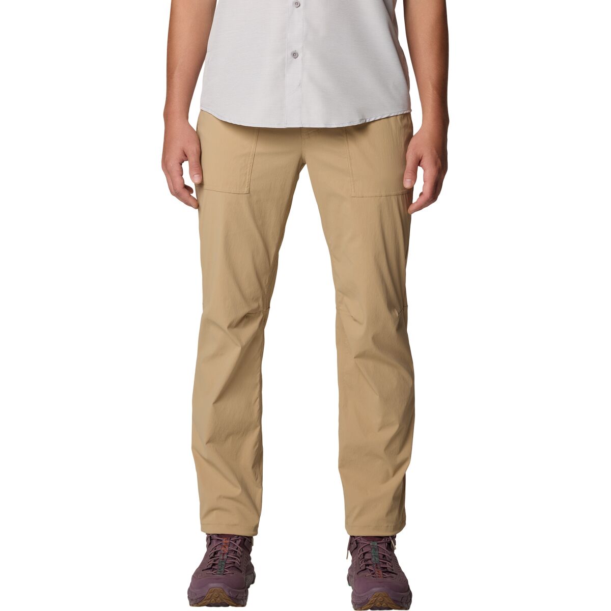 Image of Mountain Hardwear Traxion Trail Pant - Men's Moab Tan, 38x32