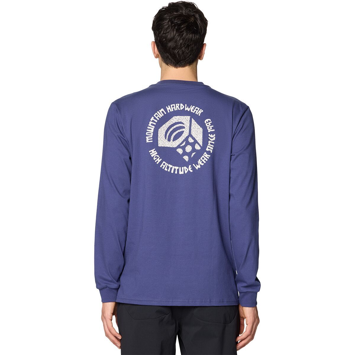 Mountain Hardwear Tri-Color Bolt Long-Sleeve Shirt - Men's Lapis Dusk, XXL