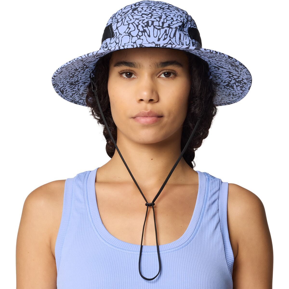 Mountain Hardwear Stryder Sun Hat Light Illusion Forager Print, L/XL