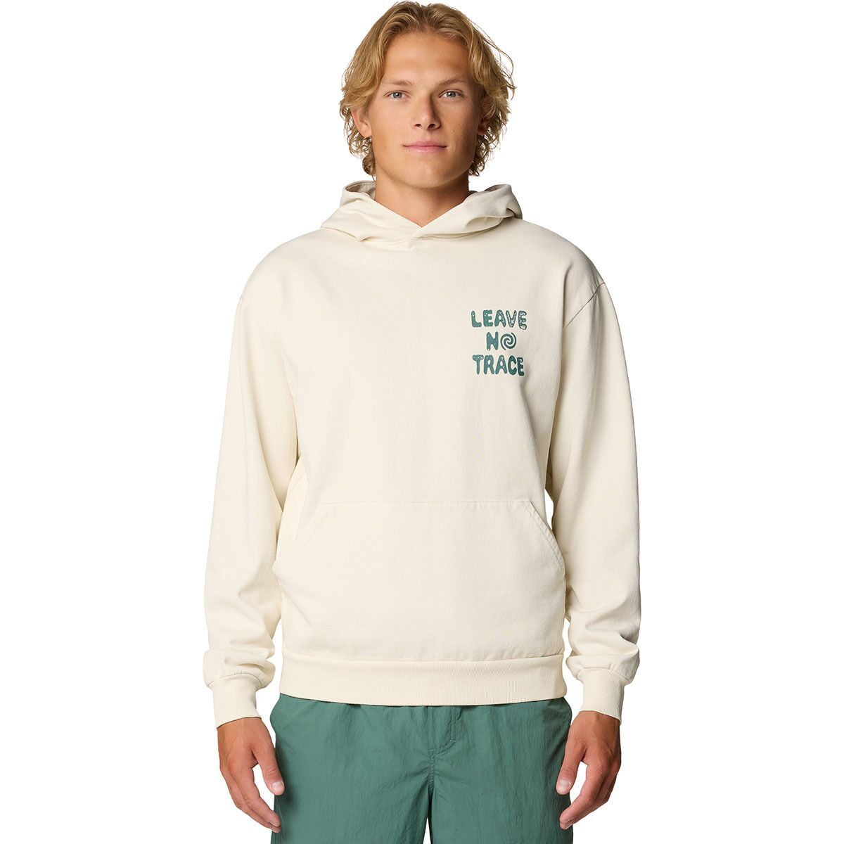 Mountain Hardwear Extra Vitamins x Leave No Trace Hoodie - Men's Stone, M