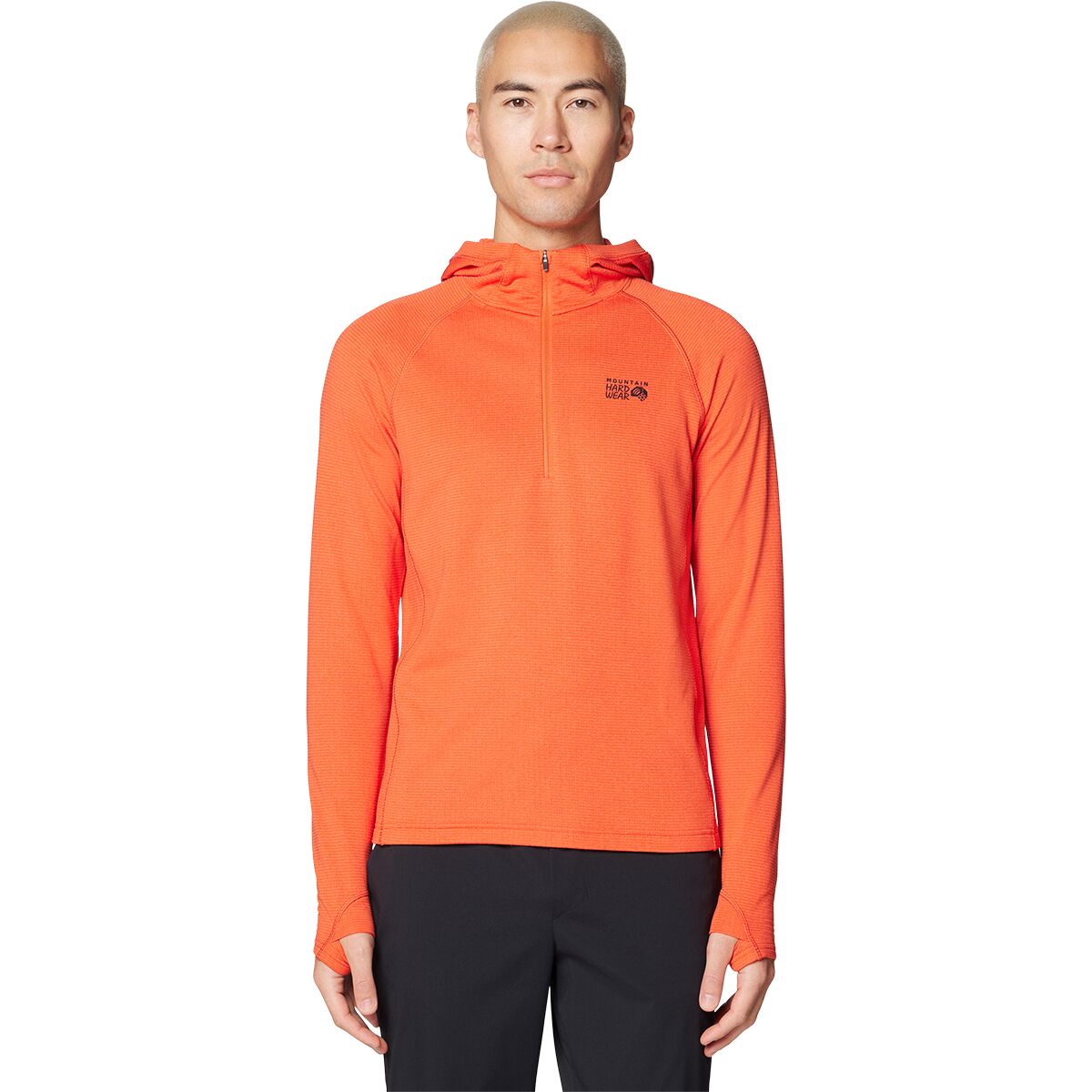 Image of Mountain Hardwear Crater Lake Heavyweight 1/2-Zip Hoodie - Men's Aspect, L