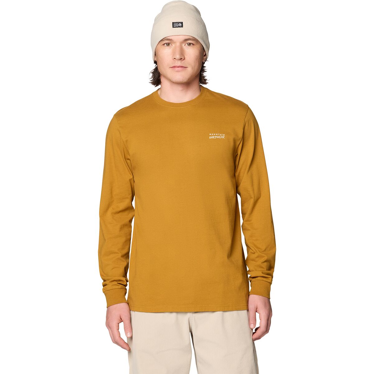 Image of Mountain Hardwear MHW Winter Tour Long-Sleeve T-Shirt - Men's Underbrush, S