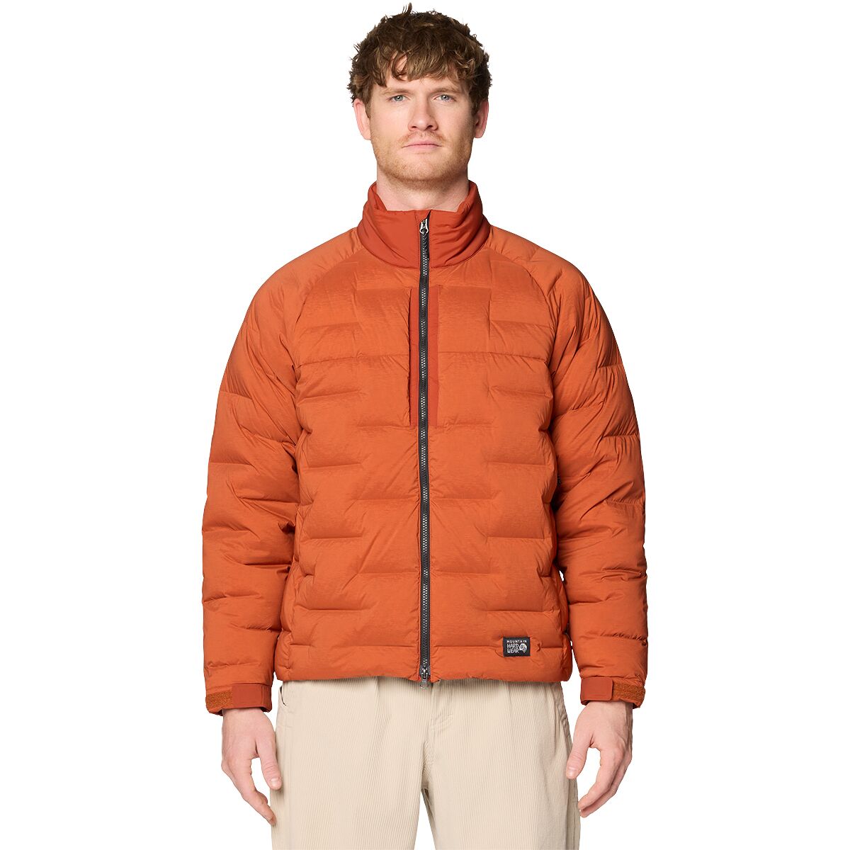 Image of Mountain Hardwear Stretchdown Big Baffle Jacket - Men's Dark Copper, L