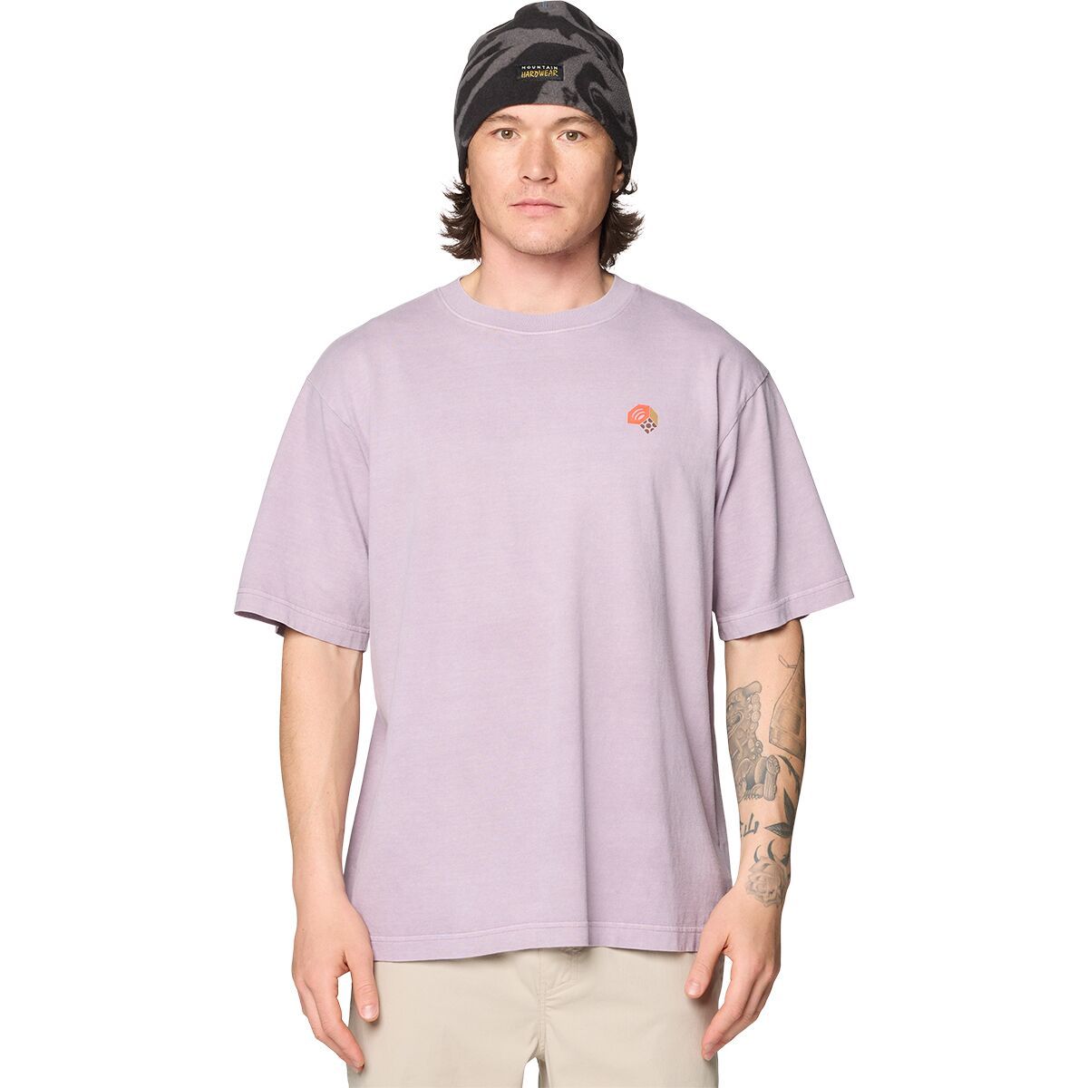 Image of Mountain Hardwear Tri-Color Logo Short-Sleeve T-Shirt - Men's Atmospheric, L