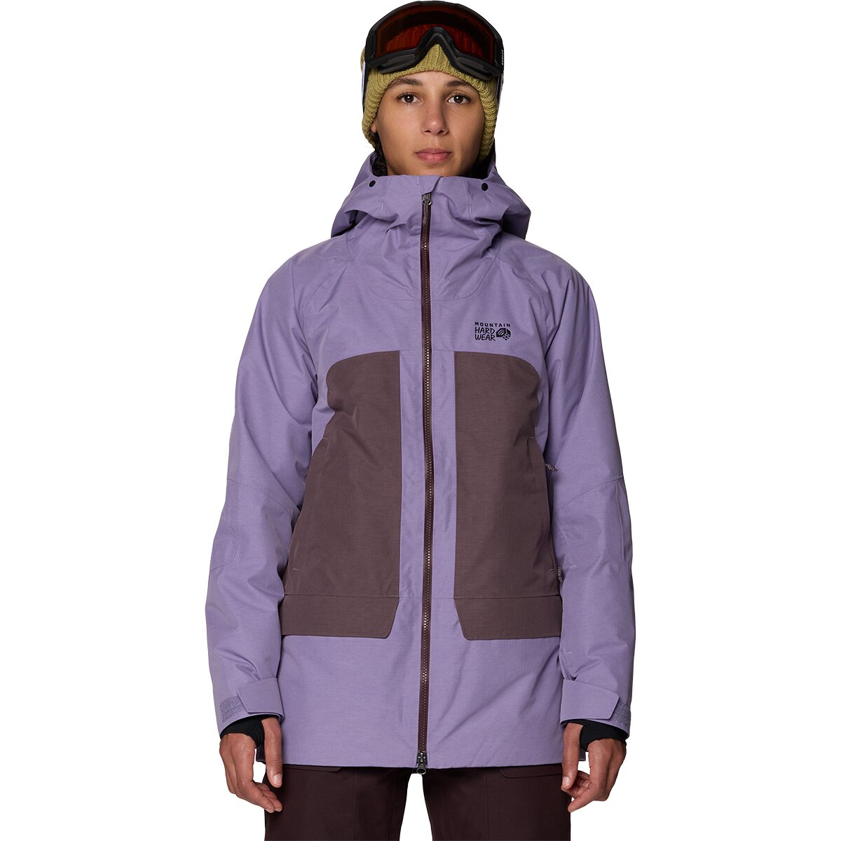 Image of Mountain Hardwear Cloud Bank GORE-TEX Jacket - Women's Violet Stone/Purple Sage, M
