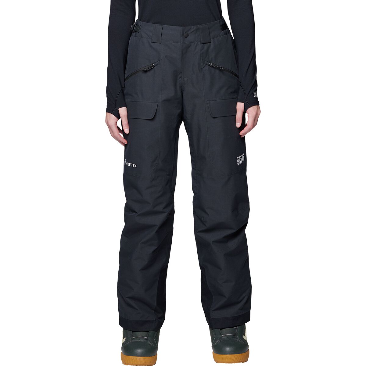 Image of Mountain Hardwear Cloud Bank GORE-TEX Pant - Women's Black, M/Short
