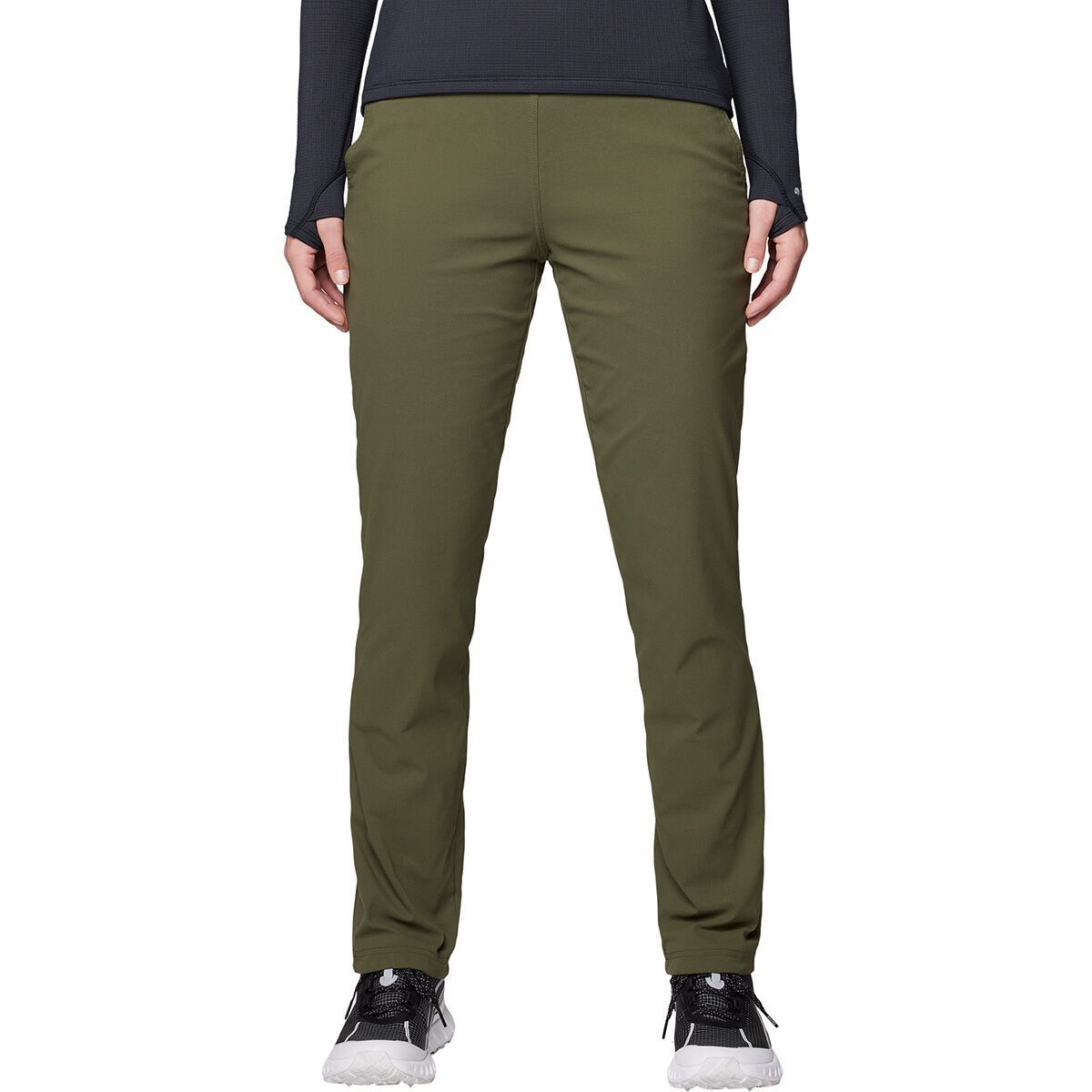 Image of Mountain Hardwear Dynama Lined Pant - Women's Dark Pine, L/Reg